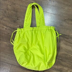 Lime Green Tote Bag